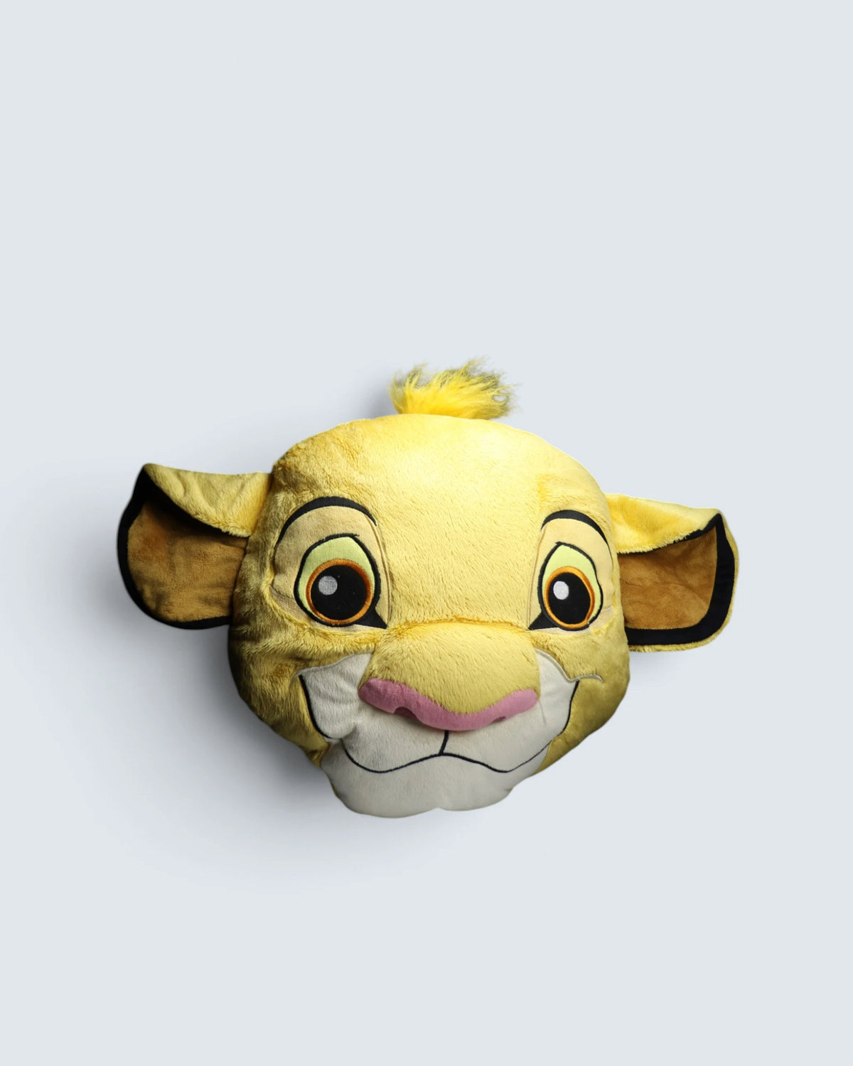 Disney The Lion King Simba Head Pillow / Plush Stuffed Toy