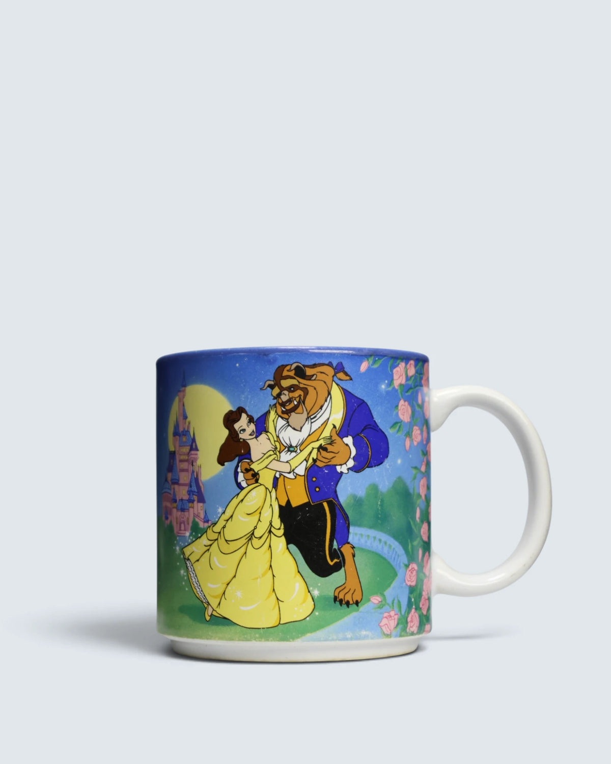 Official Disney Beauty and the Beast Ceramic Coffee Mug – Made in Japan