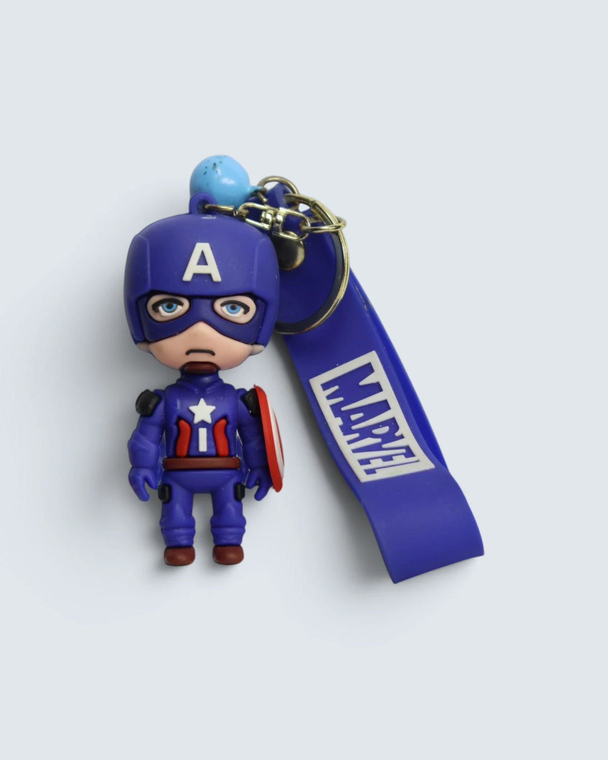 Marvel Avengers Captain America Chibi Keychain & Strap