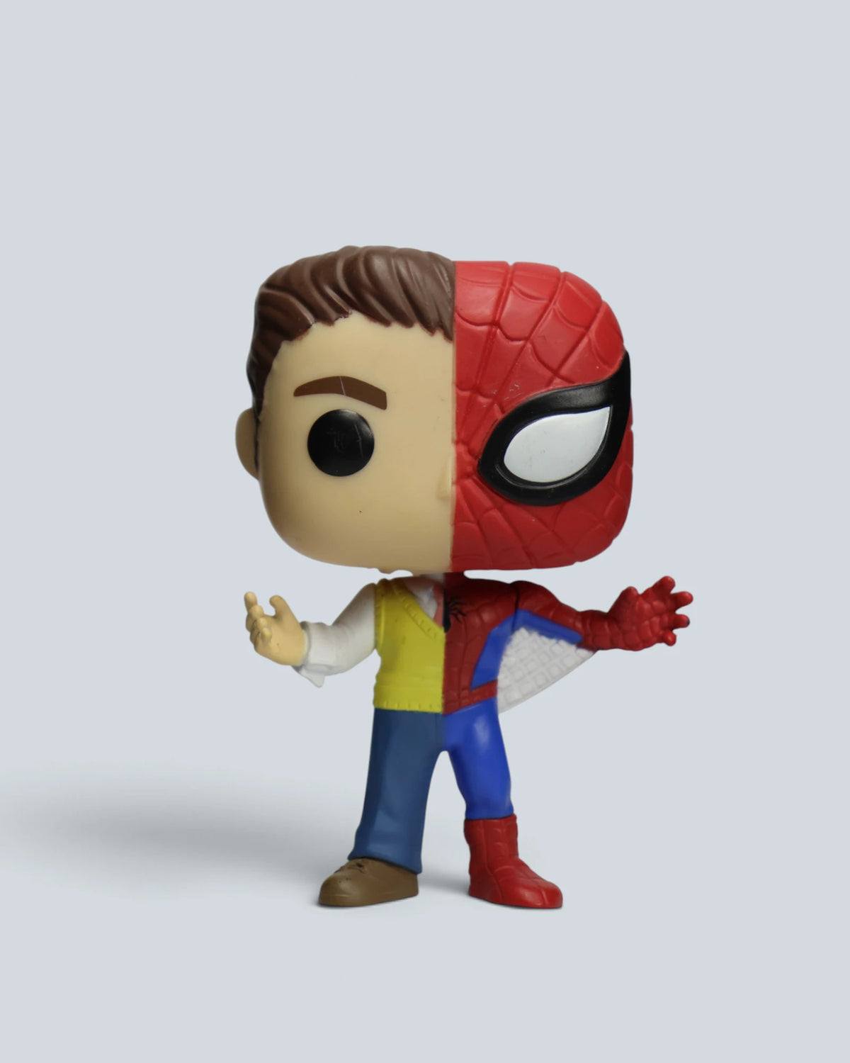 Marvel Spider-Man Half Split Variant FunkoPop
