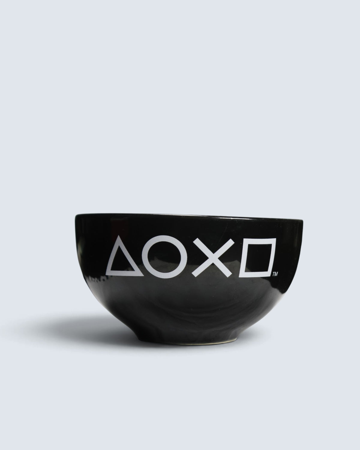 Official PlayStation Symbols Ceramic Cereal Bowl (Black & Blue)