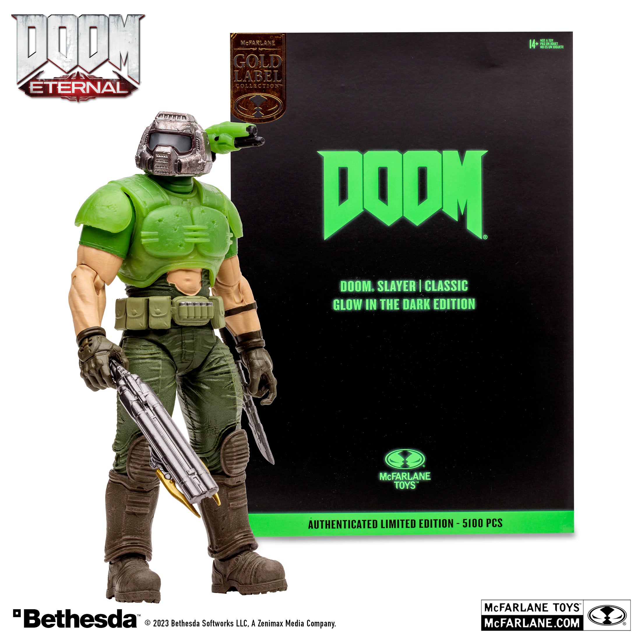 Doom Slayer: - McFarlane Gold Label (Limited 5100 Pcs Worldwide))