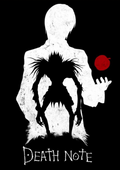 Death Note Minimalist Silhouette Wall Poster - A5 - Matte Print