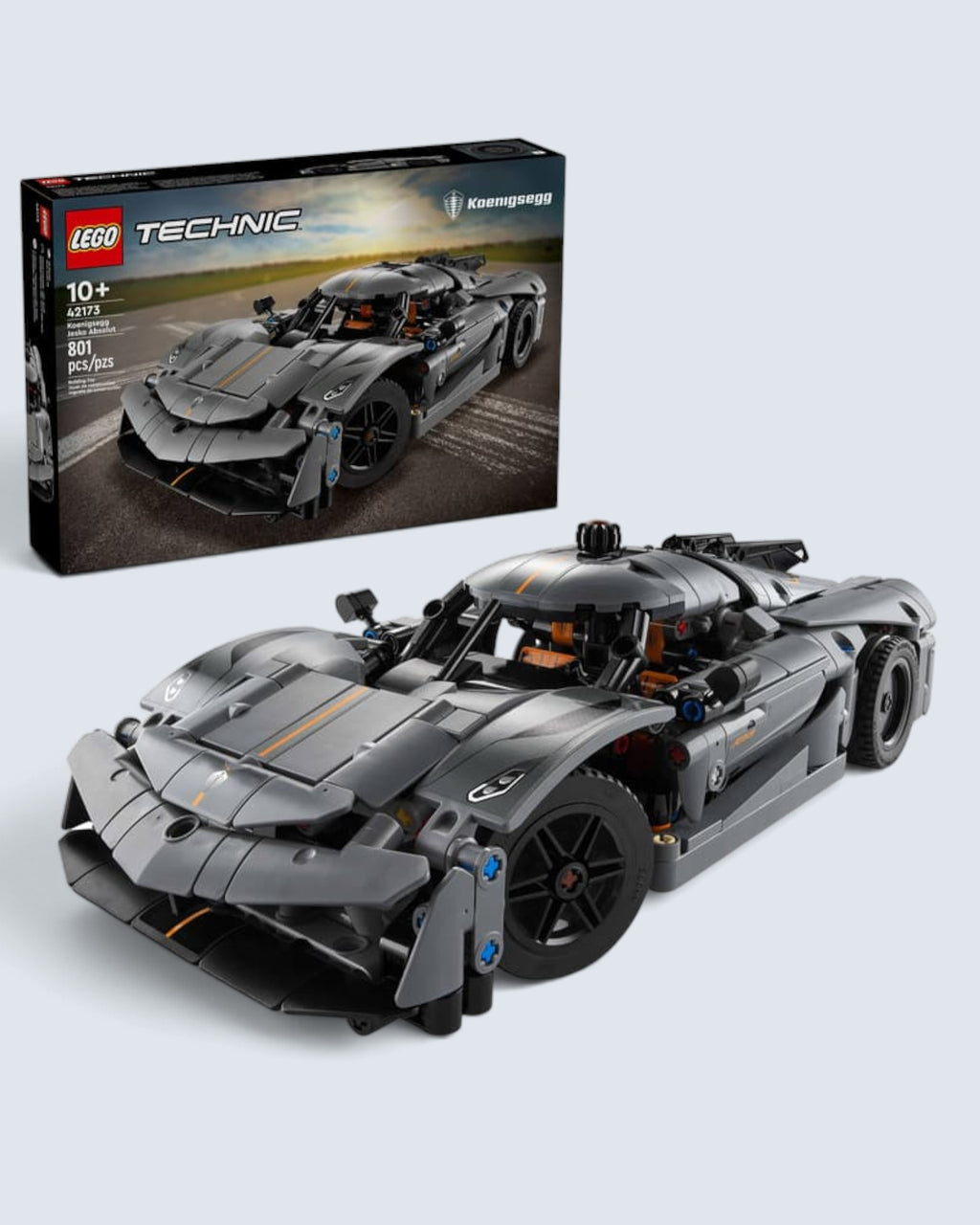 LEGO: Koenigsegg Jesko Absolut Grey Hypercar