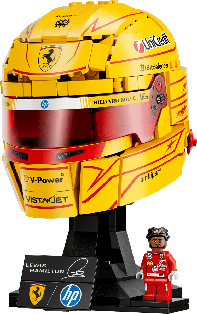 LEGO: Scuderia Ferrari HP Lewis Hamilton Helmet