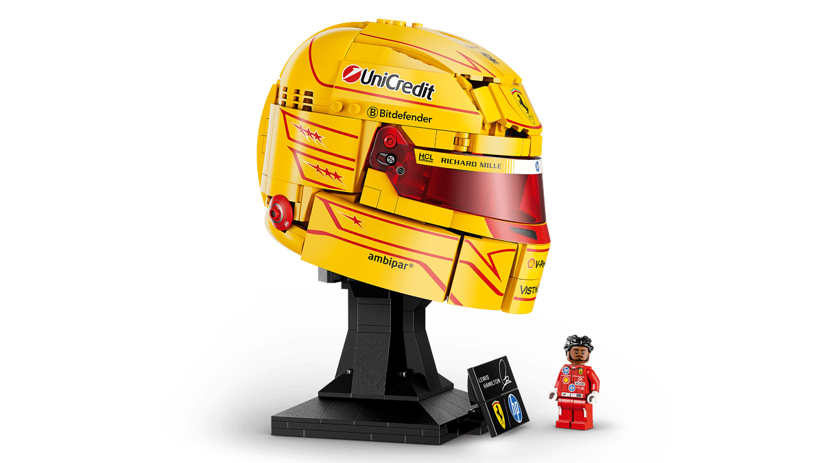 LEGO: Scuderia Ferrari HP Lewis Hamilton Helmet