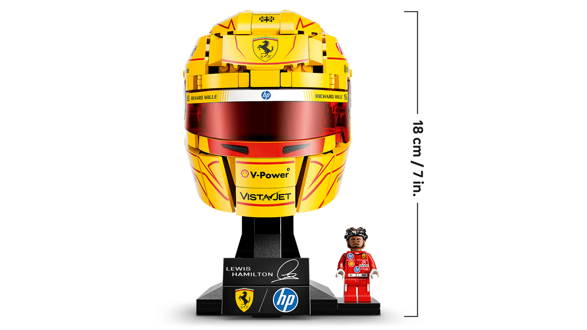 LEGO: Scuderia Ferrari HP Lewis Hamilton Helmet