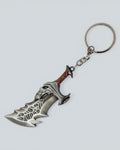God of War - Blades of Chaos - Heavy Metal Keychain