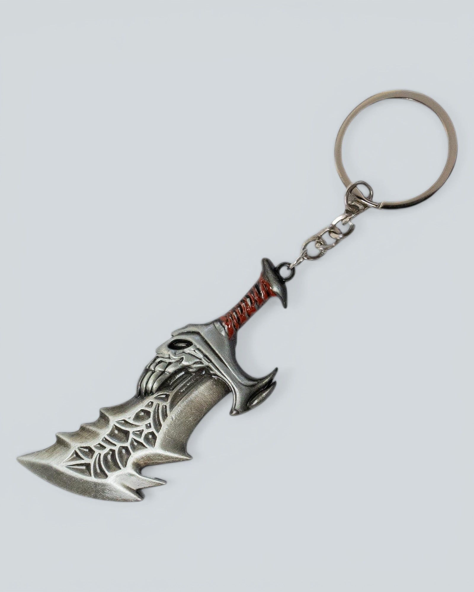 God of War - Blades of Chaos - Heavy Metal Keychain