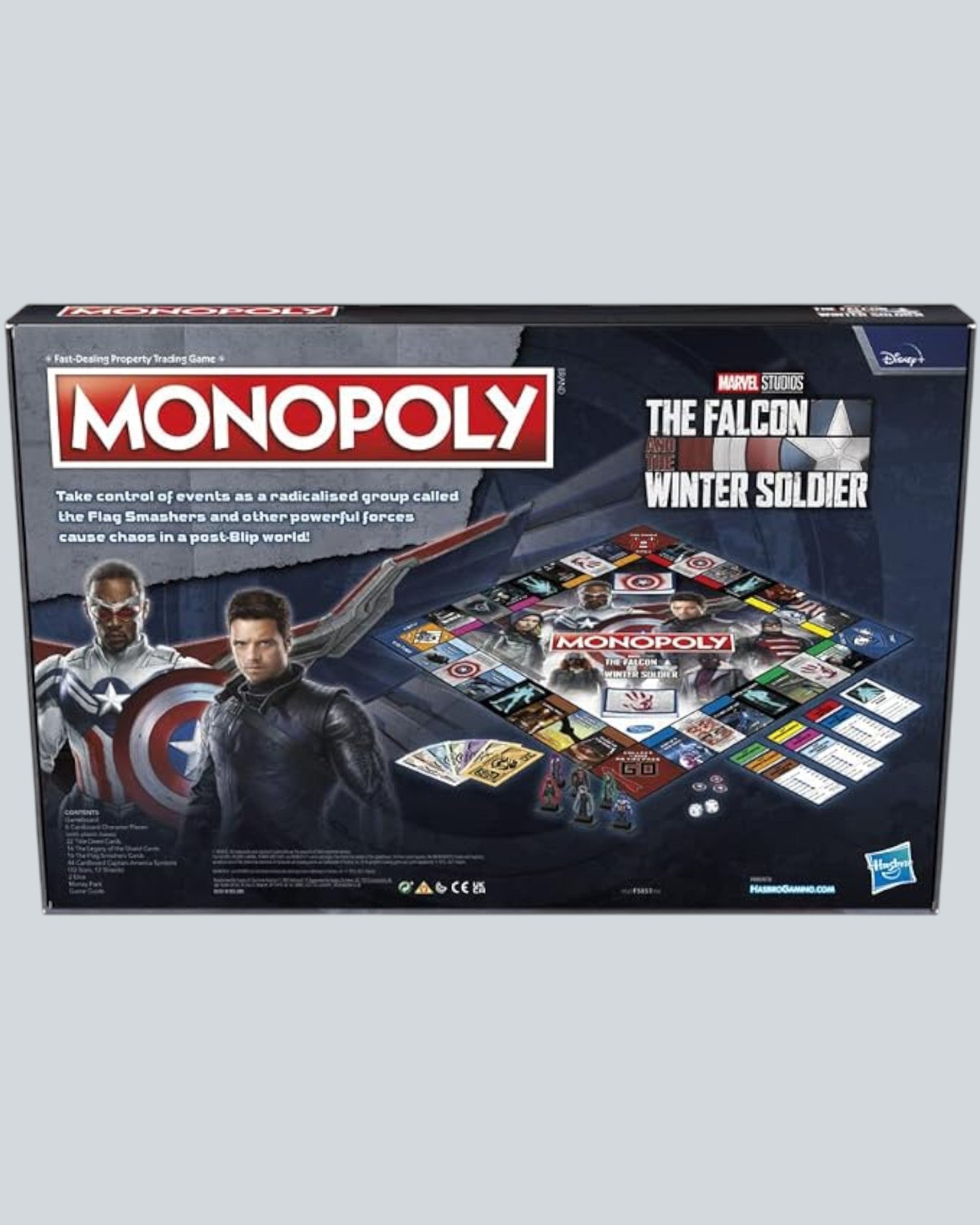 Monopoly: Marvel Studios The Falcon And The Winter Soldier Edition Board Game