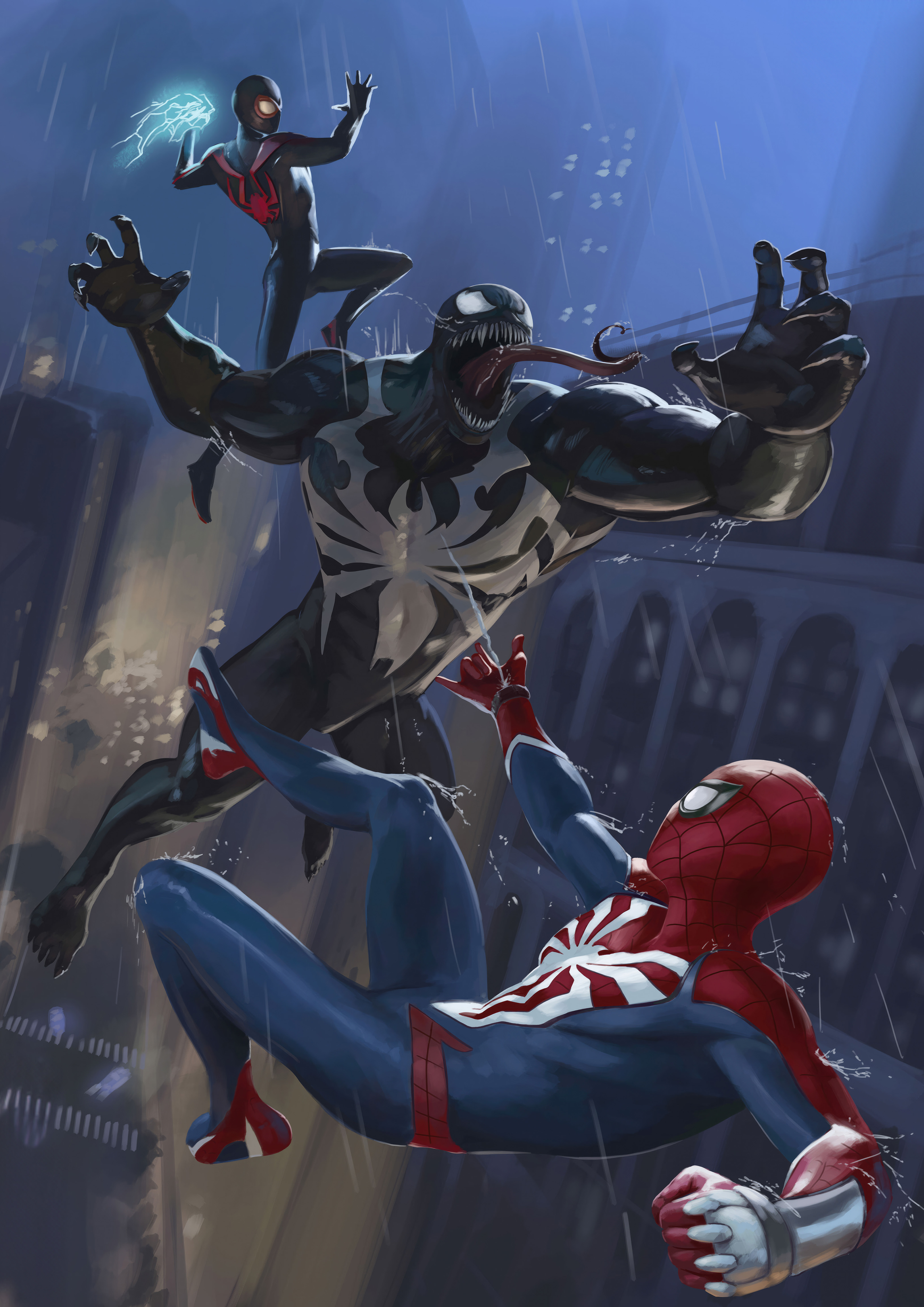 Marvel’s Spider-Man 2 "Be Greater Together" Wall Poster - A3 - Matte Print