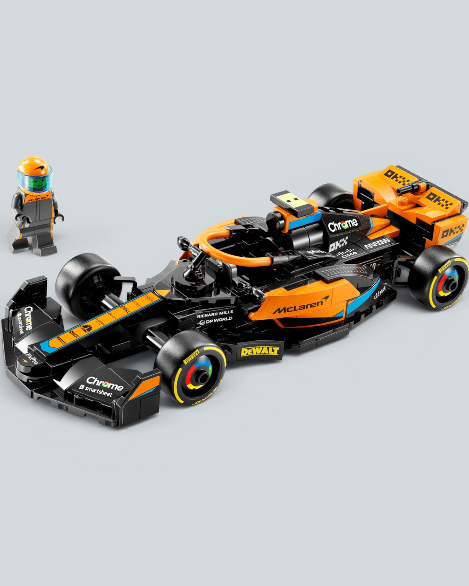 LEGO: 2023 McLaren Formula 1 Race Car