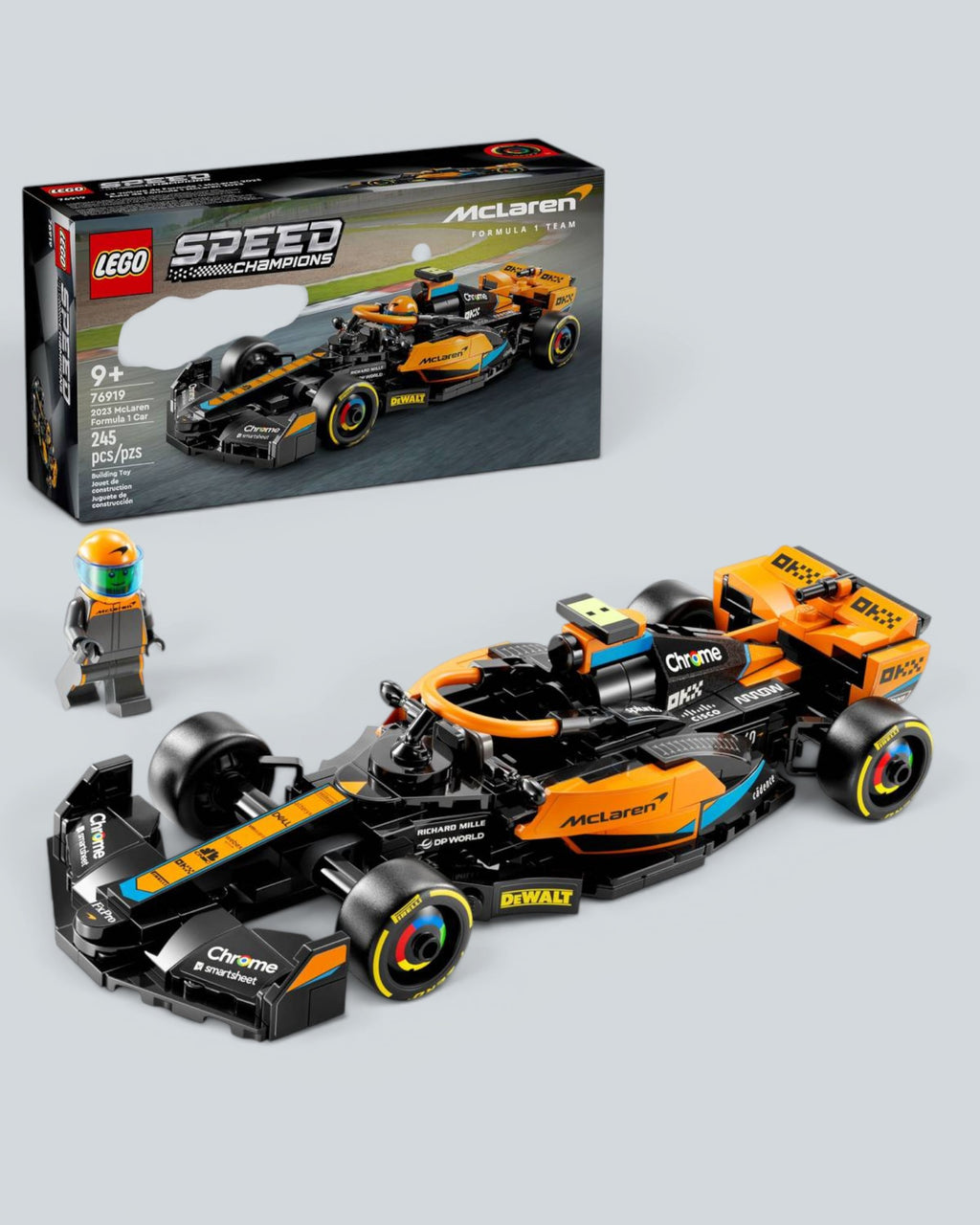LEGO: 2023 McLaren Formula 1 Race Car
