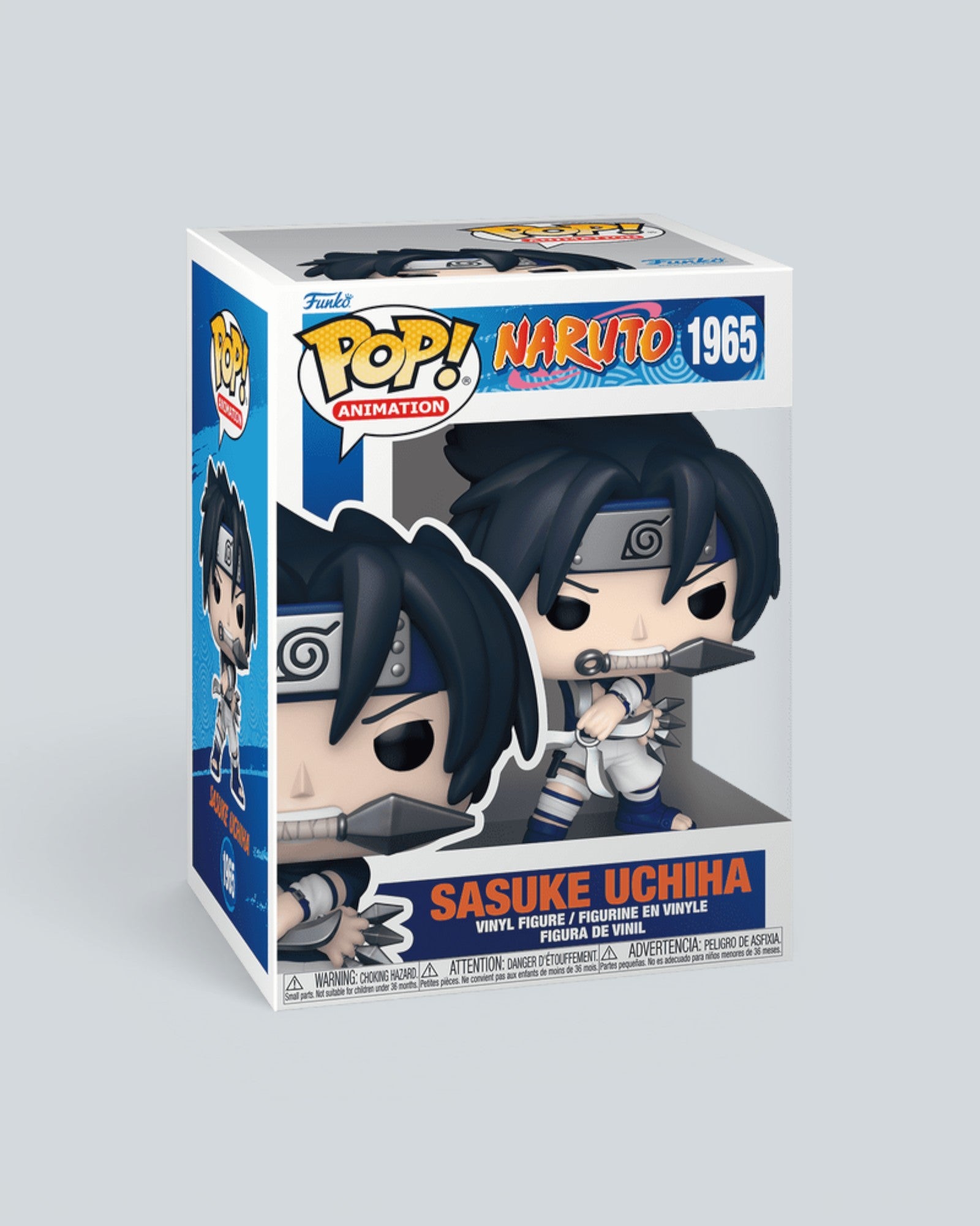 Naruto: Sasuke Uchiha with Demon Wind Shuriken - FunkoPop