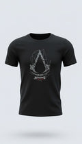 Official Ubisoft Assassin's Creed Logo Graphic Black T-Shirt