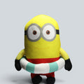 Despicable Me Minion Beach-Ready Collectible Plush - 9 inches