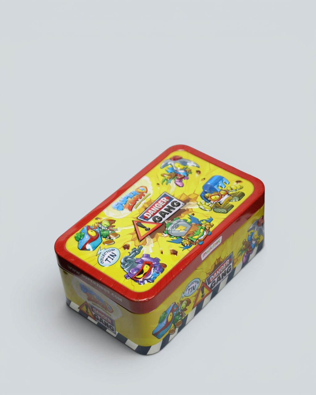 SuperZings "Danger Gang" Collector Tin & Figures Set