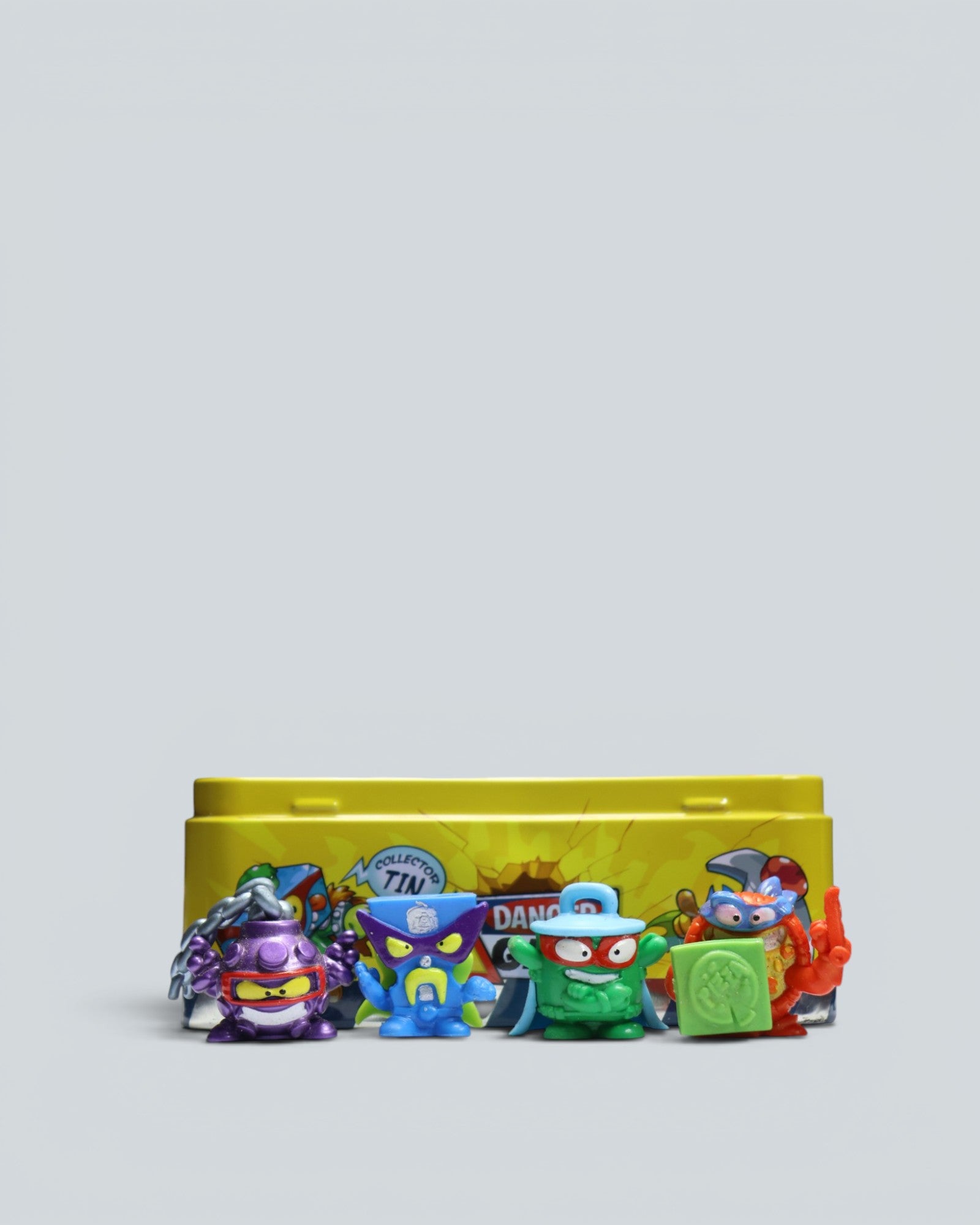SuperZings "Danger Gang" Collector Tin & Figures Set