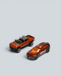 Hot Wheels Die-Cast Vehicle 2-Pack – GMC Hummer EV Pickup & HW Pursuit Fire Rescue