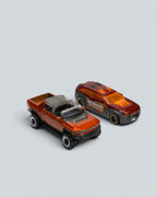 Hot Wheels Die-Cast Vehicle 2-Pack – GMC Hummer EV Pickup & HW Pursuit Fire Rescue