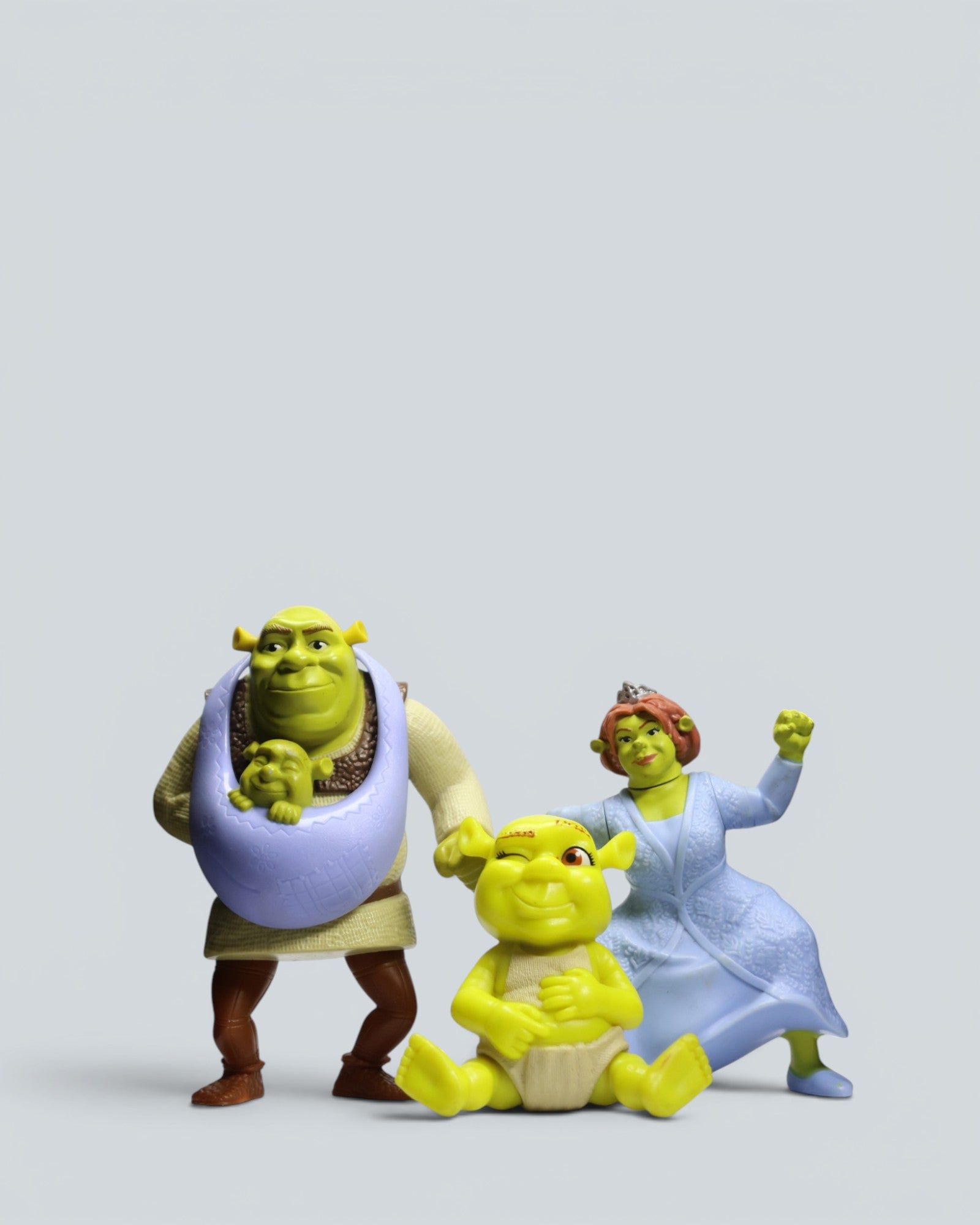Shrek Forever After Ogre Family Mini Figure 3-Pack Bundle