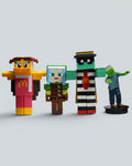 Minecraft Figure Set – Complete 4-Piece Toy Bundle