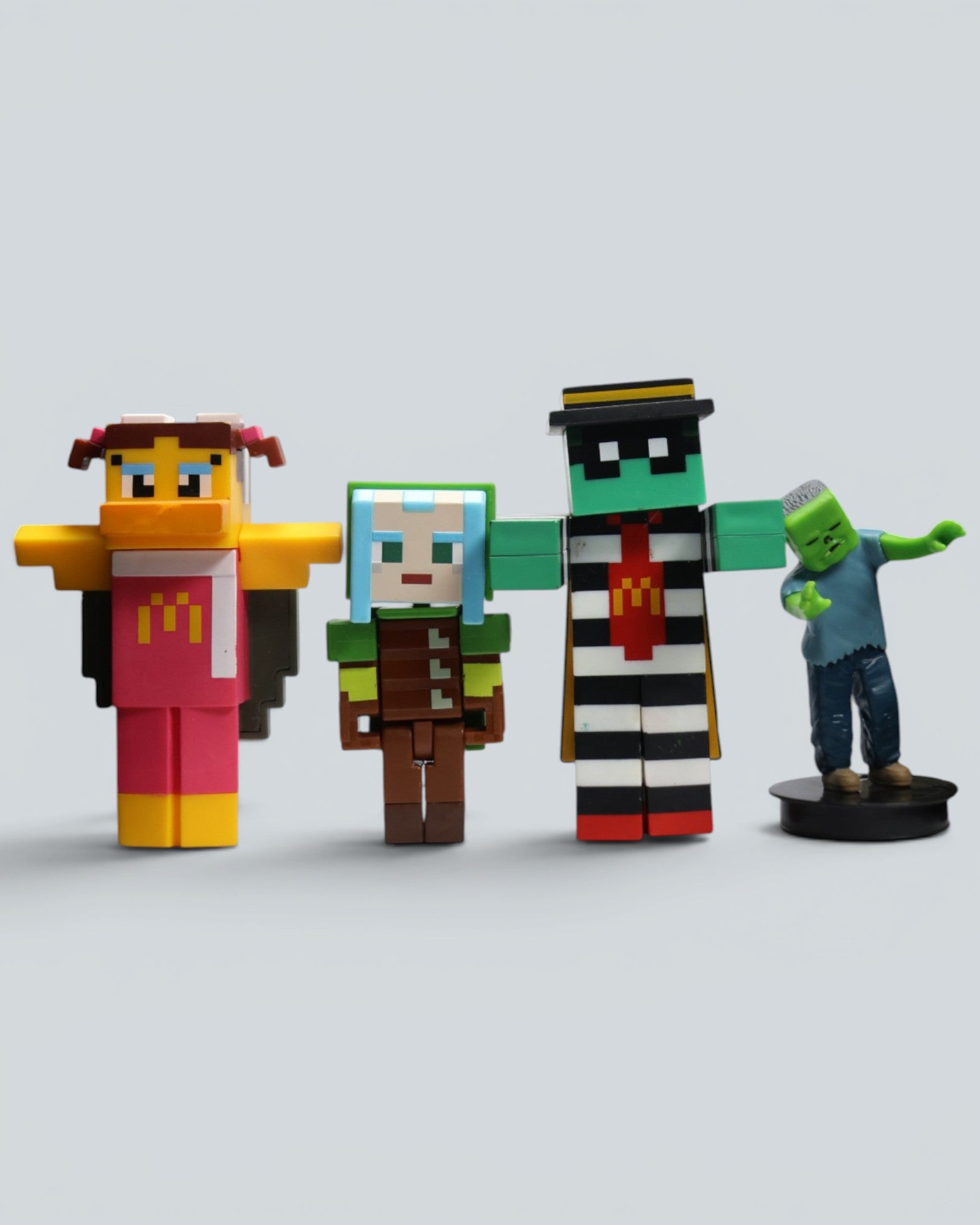 Minecraft Figure Set – Complete 4-Piece Toy Bundle