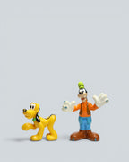 Disney Goofy and Pluto Classic Character Figure Set – 2-Piece Bundle
