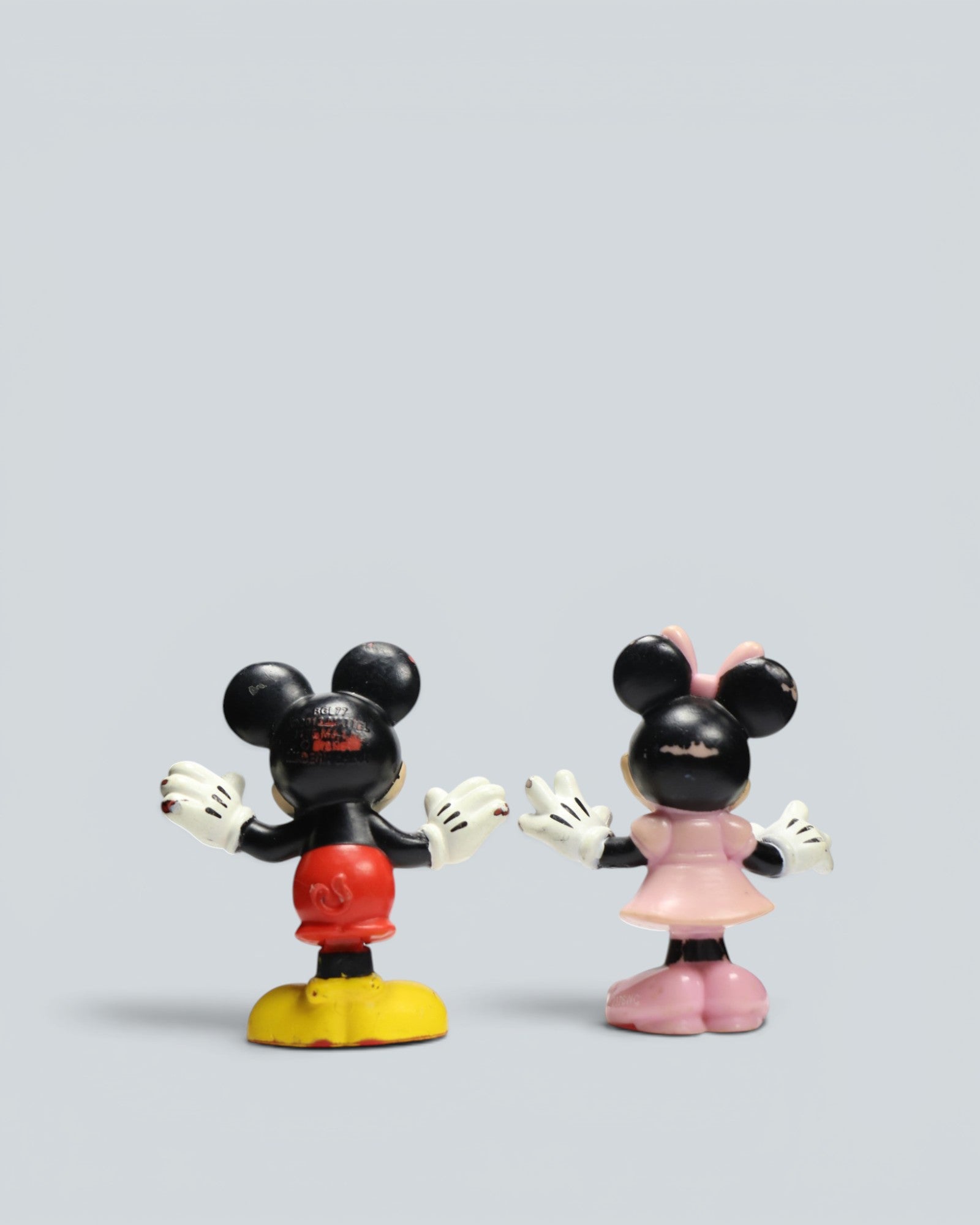 Disney Mickey and Minnie Mouse Classic Character Figure Set – 2-Piece Bundle