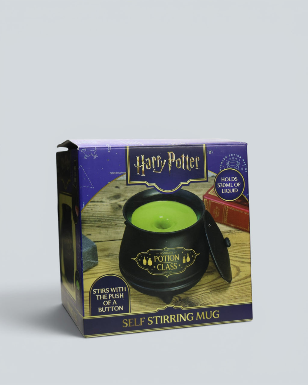 Harry Potter Cauldron Self-Stirring Mug – Hogwarts Potion Class 330ml