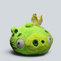 Angry Birds King Pig Smooth Green Plush Toy