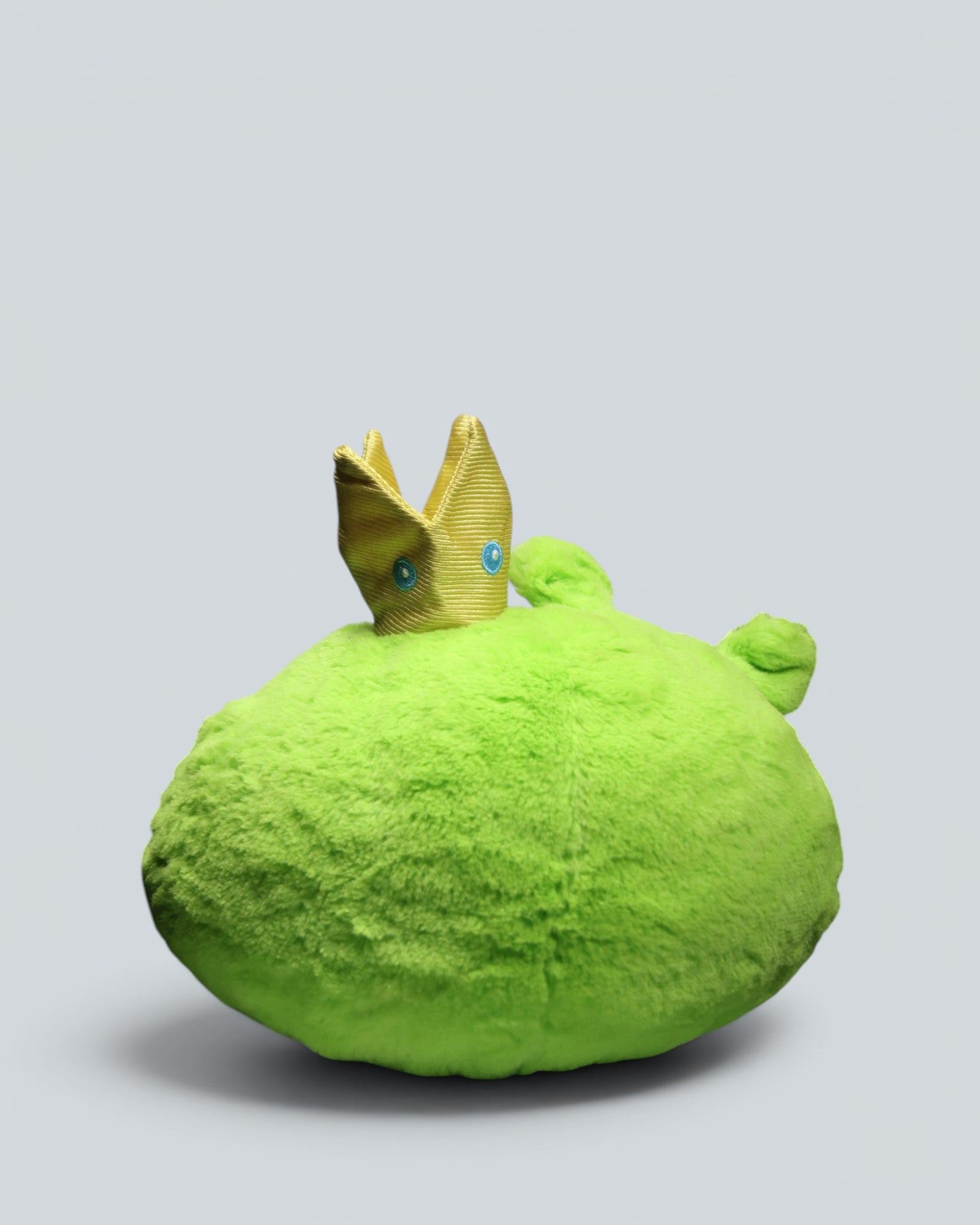 Angry Birds King Pig Smooth Green Plush Toy