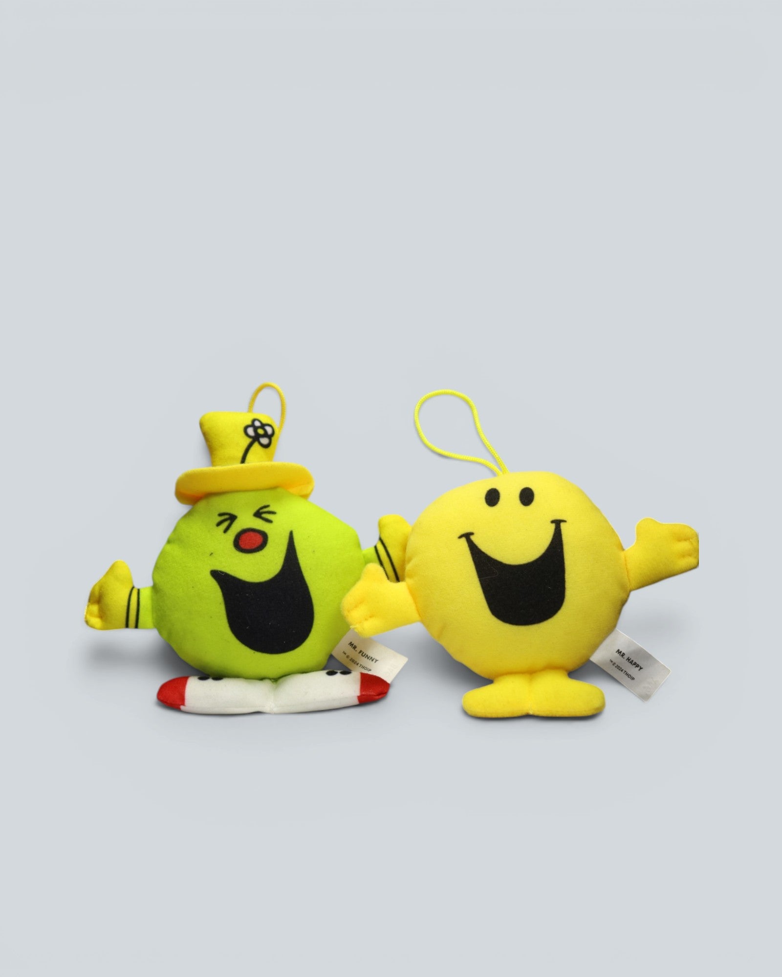 Mr. Men Little Miss Mr. Funny and Mr. Happy Plush Set