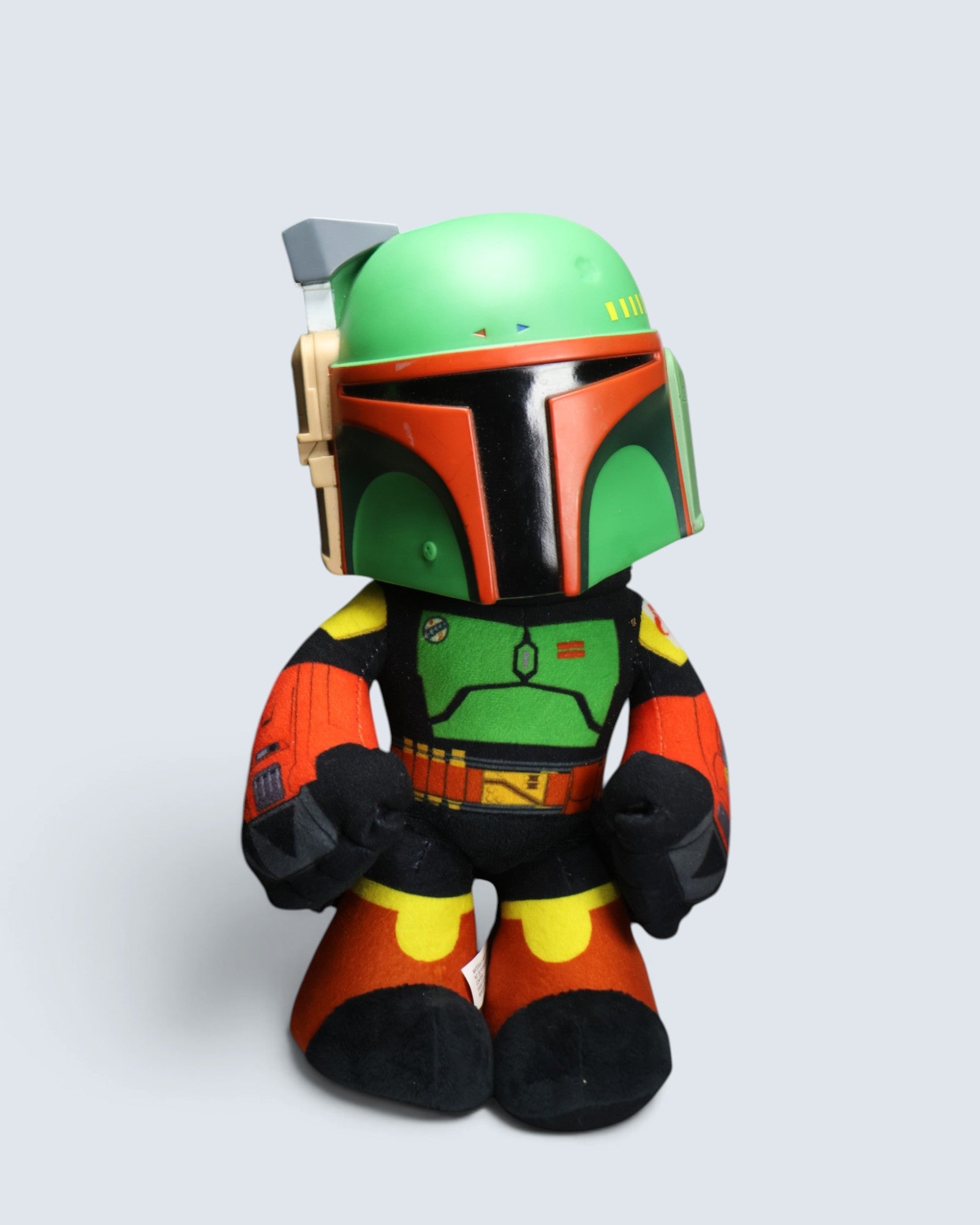 Star Wars – Boba Fett Plush Toy with Molded Vinyl Helmet