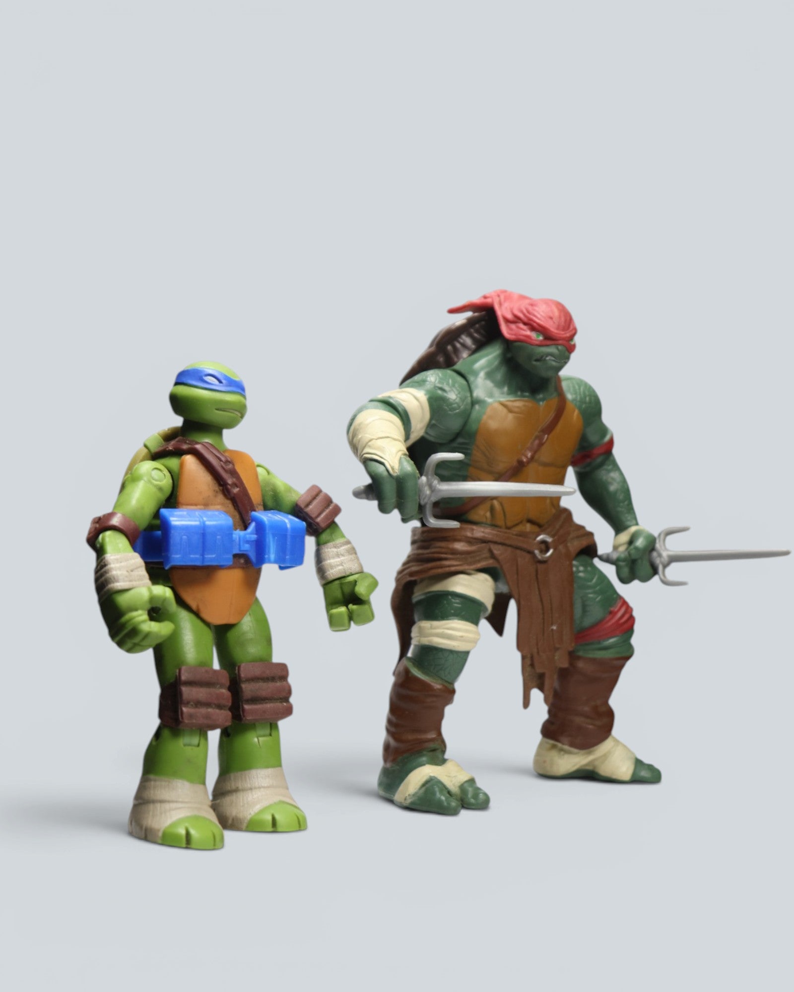 Teenage Mutant Ninja Turtles Action Figure Set – Leonardo & Raphael