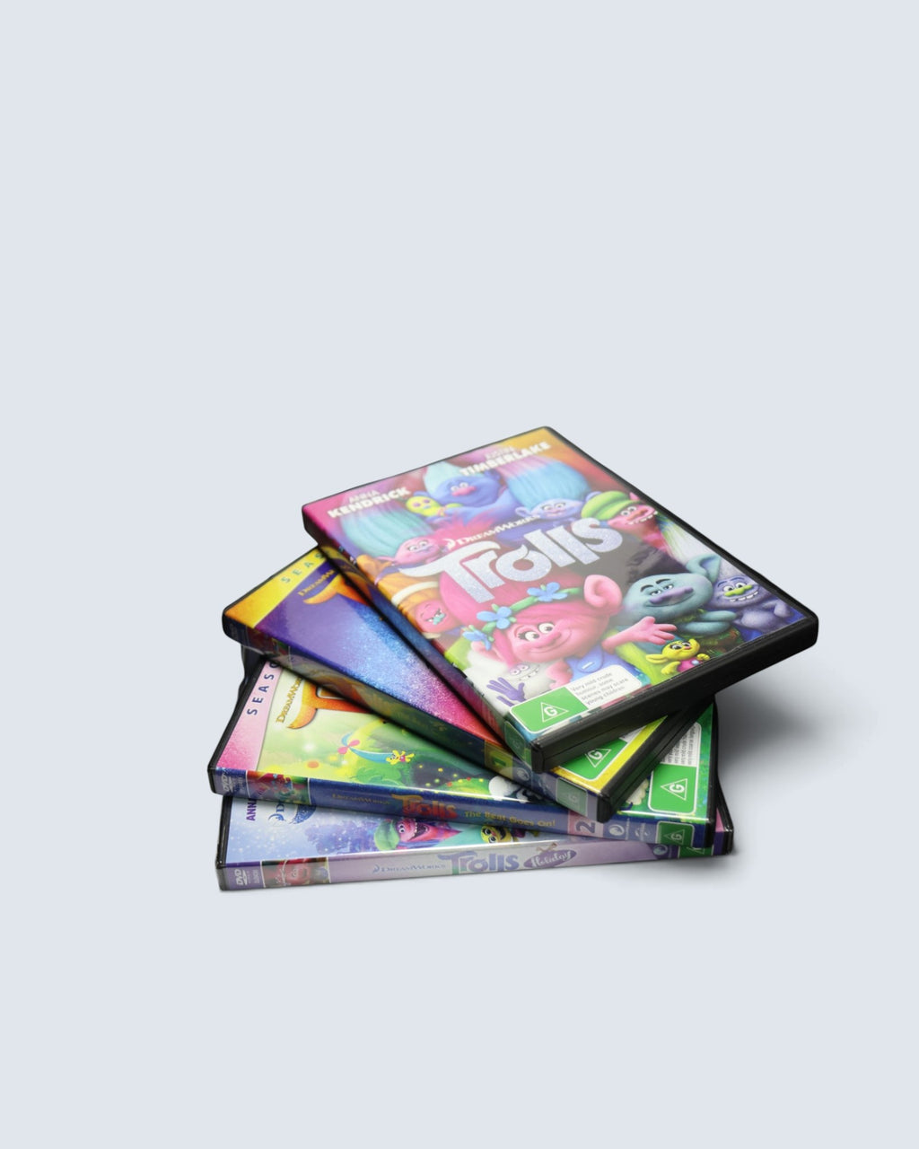 DreamWorks Trolls: Happy Place Collection – 6-Disc DVD Box Set (Movie + Holiday Special + Seasons 1-2)