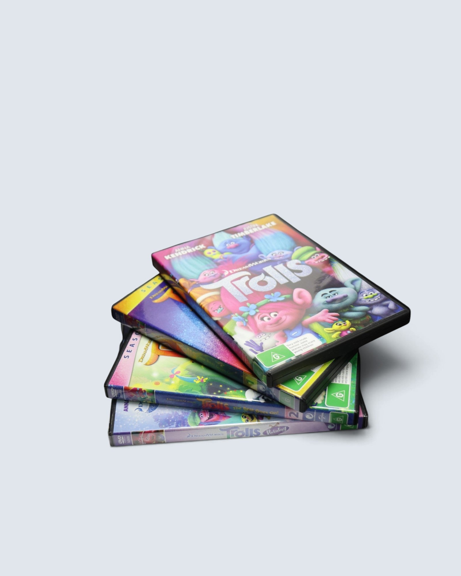 DreamWorks Trolls: Happy Place Collection – 6-Disc DVD Box Set (Movie + Holiday Special + Seasons 1-2)