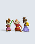 Alvin and the Chipmunks: Chipwrecked - 3-Piece Mini Figure Bundle