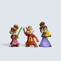 Alvin and the Chipmunks: Chipwrecked - 3-Piece Mini Figure Bundle