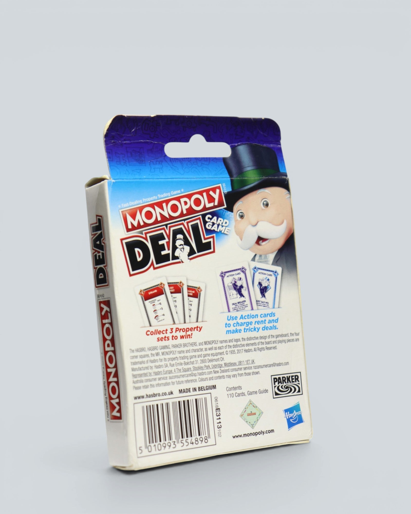 Monopoly - Hasbro Gaming Deal Card Game - For 2-5 Players