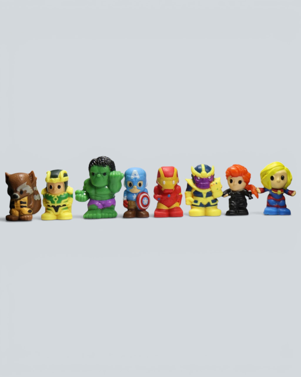 Marvel Ooshies Collectible Figure Set – 8-Piece Bundle