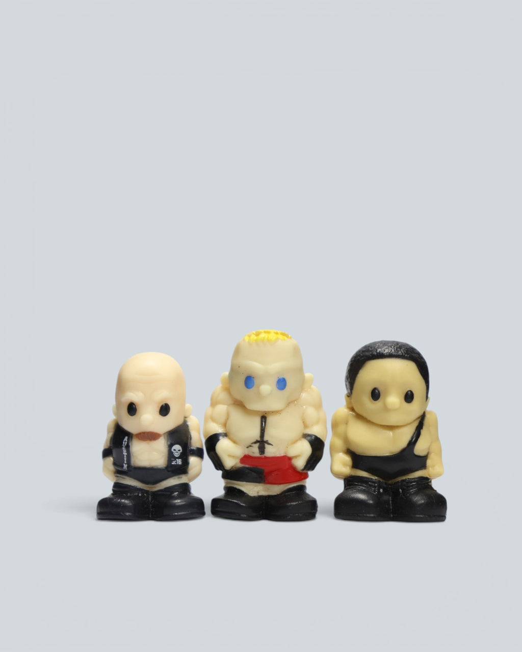 WWE Ooshies Collectible Figure Set – 7-Piece Bundle
