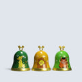 Disney The Lion King Simba, Mufasa & Timon/Pumbaa Christmas Decorative Bells (3-Piece Set)