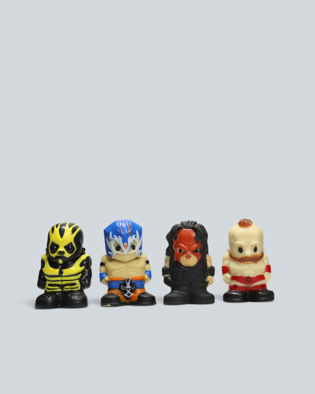 WWE Ooshies Collectible Figure Set – 7-Piece Bundle