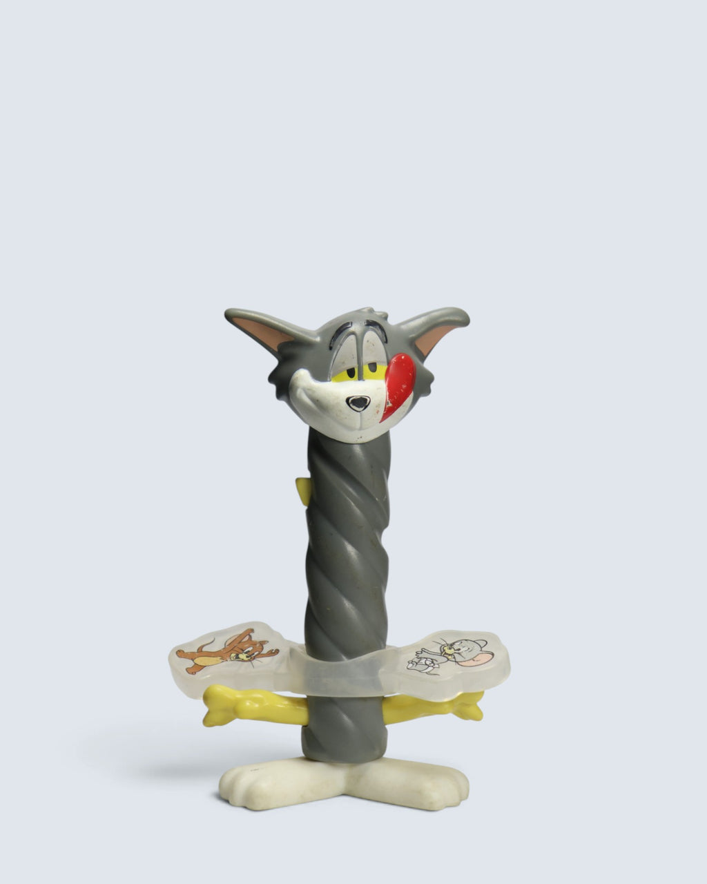 Tom and Jerry Tom, Tuffy & Spike Playful Figures (3-Piece Toy Lot)