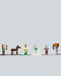 Minecraft: Official Mojang Metal Figures Collectible – 6-Piece Pack