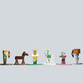 Minecraft: Official Mojang Metal Figures Collectible – 6-Piece Pack