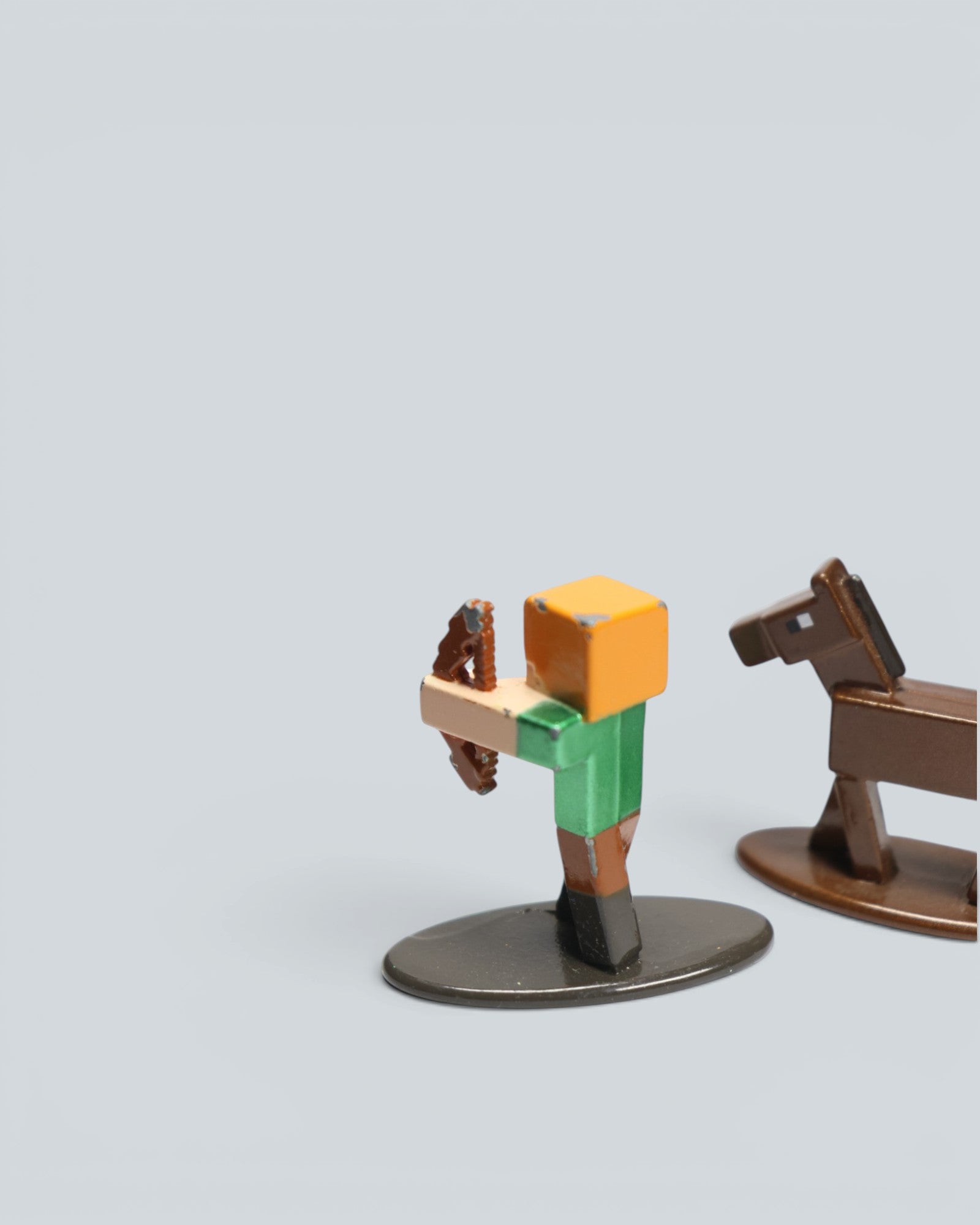 Minecraft: Official Mojang Metal Figures Collectible – 6-Piece Pack