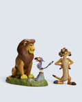Disney The Lion King Mufasa, Zazu & Timon Collectible Figurine Set