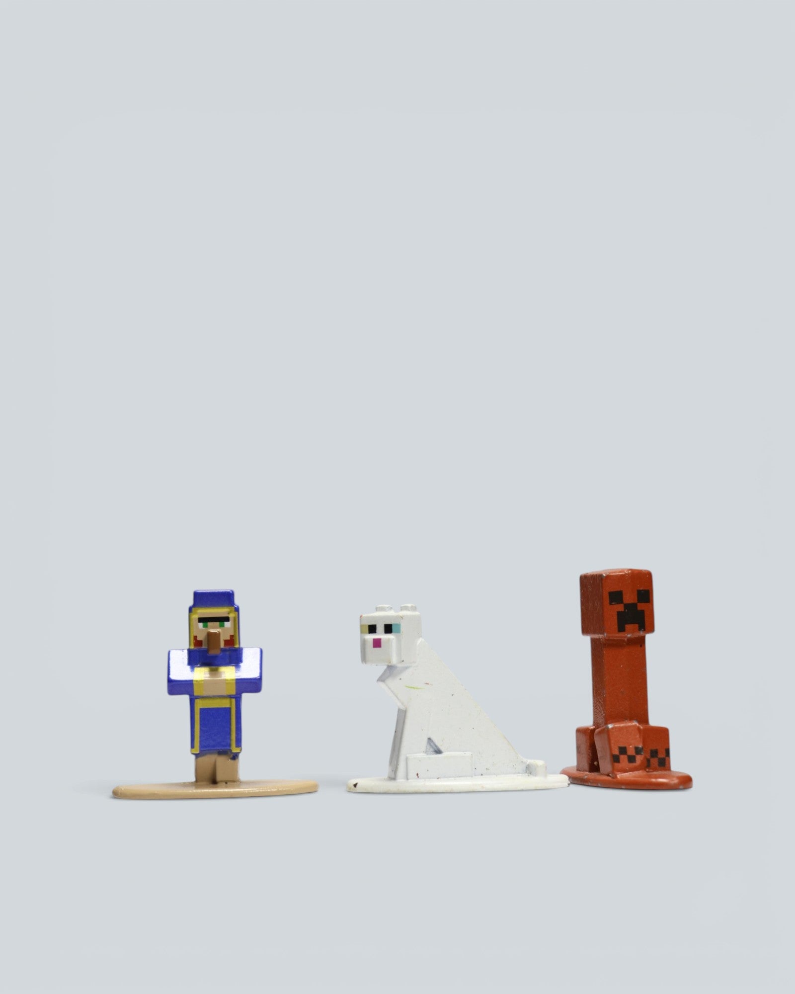 Minecraft: Official Mojang Metal Figures Collectible – 6-Piece Pack